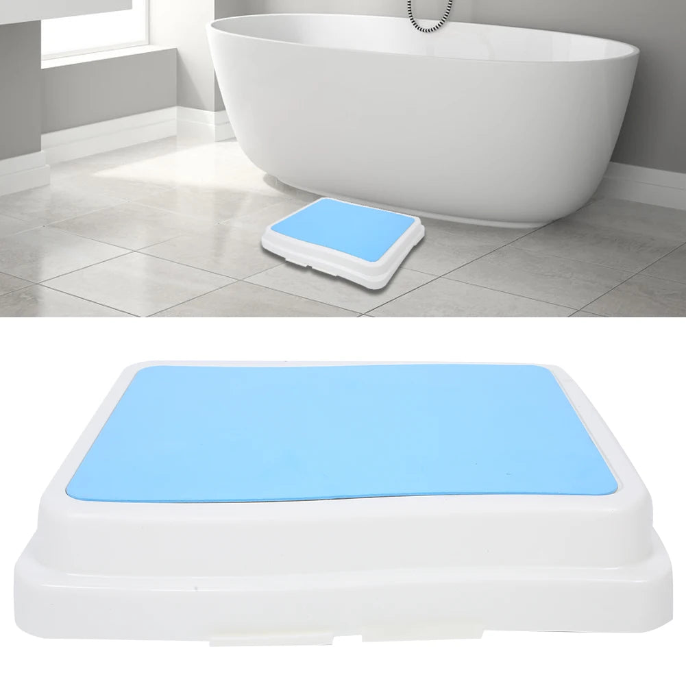 Bathroom Step Stool Bathroom Stool Step Stool Slip Resistant Bathroom Step Stool for Children Elderly Pregnant Women Step Stool Qme