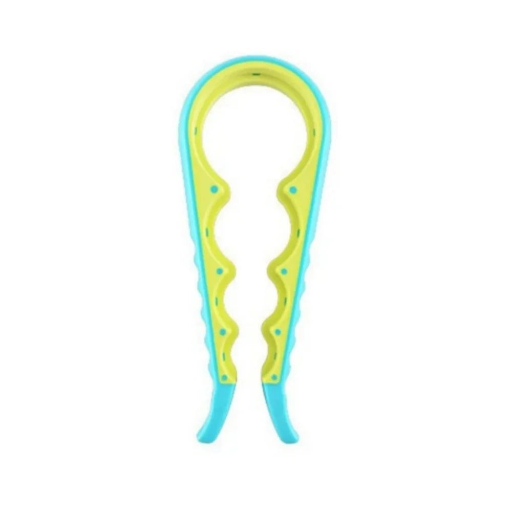 Can Opener Multi Functional Four In One Beverage Tin Opener Cap Twister Four Position Labor-Saving Opener Anti Slip Cap Twister Qme Blue