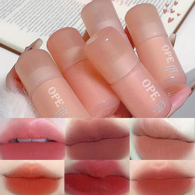 Matte Lip Glaze Long-lasting Waterproof Lipstick Anti-smudge Velvet Qme