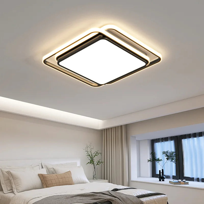 Modern LED Ceiling Light For Bedroom Living Dining Room Study Aisle Balcony Chandelier Indoor Home Decor Lighting Fixture Luster Qme