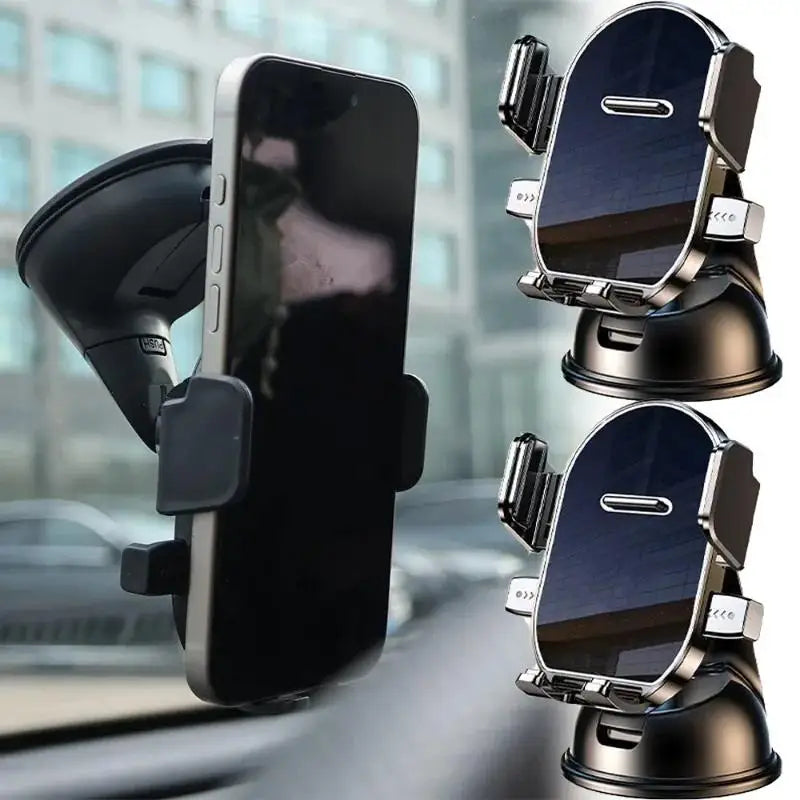 360 Degree Rotation Car Suction Cup Phone Mount Dashboard Instrument Qme