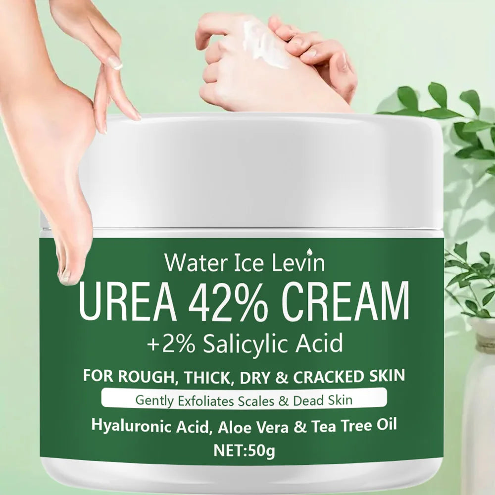 New 42% Urea Cream + 2% Salicylic acid Foot and hand Moisturizer, deep moisturizer and Nourishing moisturizer Qme