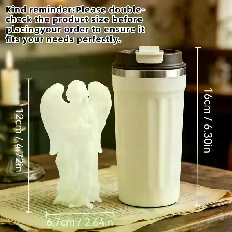 Glow Dark Cute Fairy Girl Angel Figurine Peaceful Prayer Angels Qme