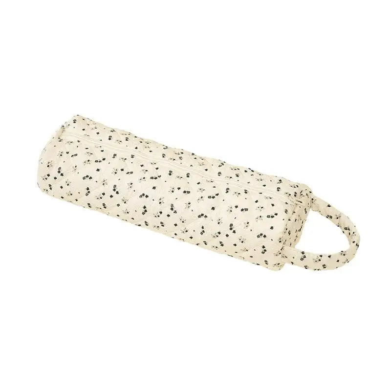 Hair Dryer Storage Bag Quilting Large Capacity Dustproof Curler Storage Bag With Handle Portable Carrying Case For Travel Qme style 9