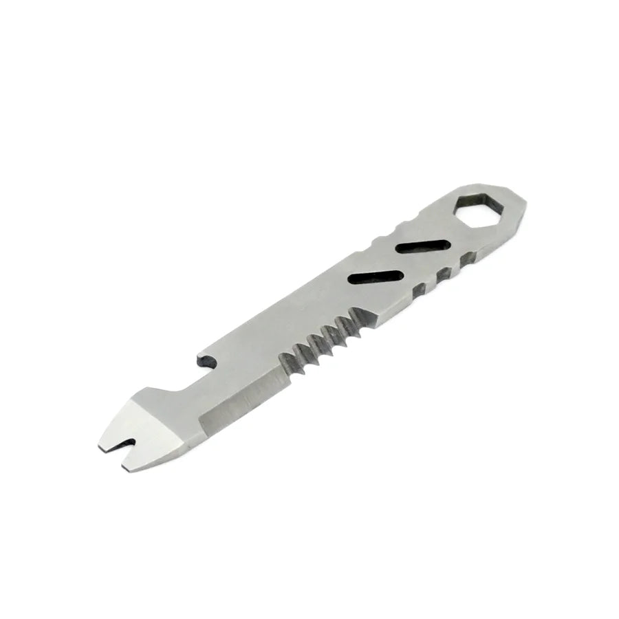 Mini Stainless Steel Multifunctional Pry Bar EDC Hex Wrench Bottle Qme