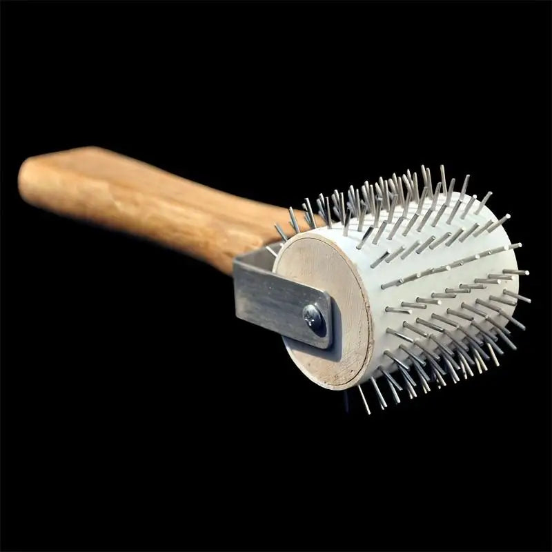 Wheel Uncapping Fork Gear Bee Honeycomb Rake Needle Roller Honey Qme
