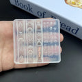 3D Ocean Series Silicone Nail Mold Jellyfish Starfish Shells Manicure Qme ONESIZE