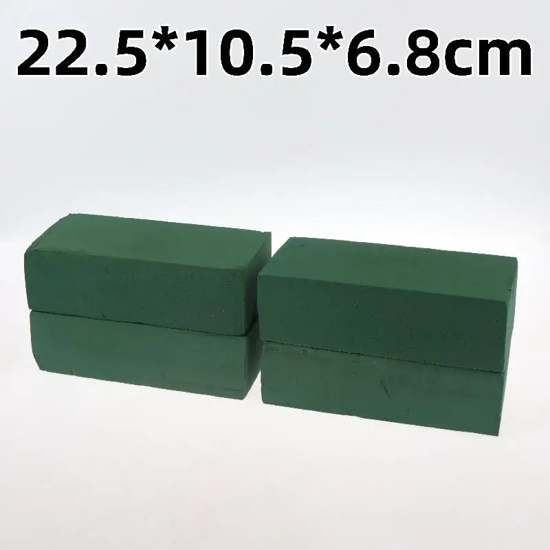 4Pcs Wet Floral Foam Blocks For Fresh And Artificial Flowers Home Wedding Party Holiday Decorations Qme 225x105x68cm 4pcs
