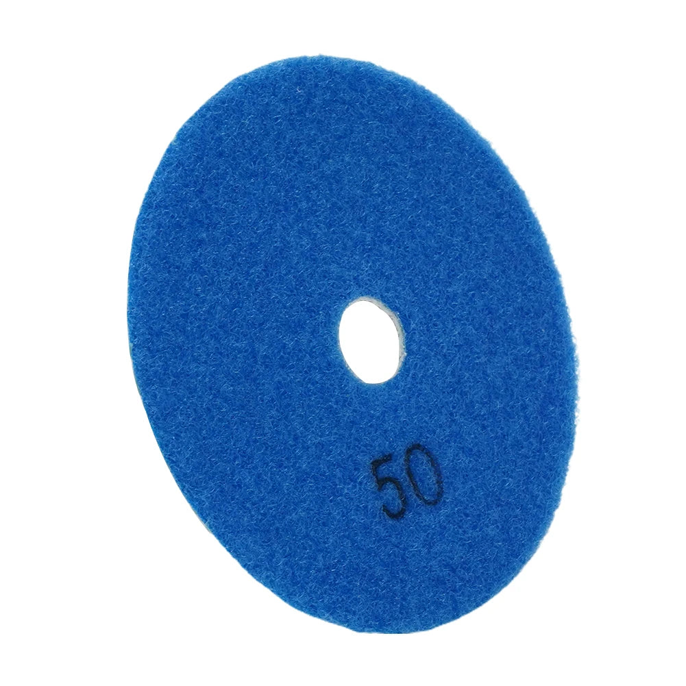 4 Inch 100mm Polishing Pads Wet/Dry For Granite Stone Concrete Marble Polishing Use Grinding Discs Pad Tools Qme