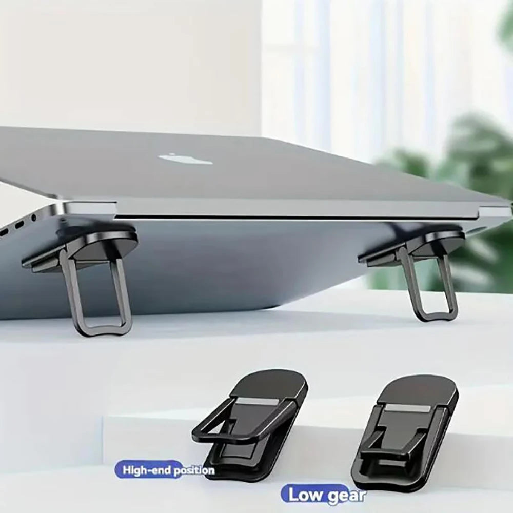 Foldable Laptop Stand Home Invisible Non-slip Notebook Bracket Universal Adjustable Folding Laptop Stand for MacBook HP Lenovo Qme