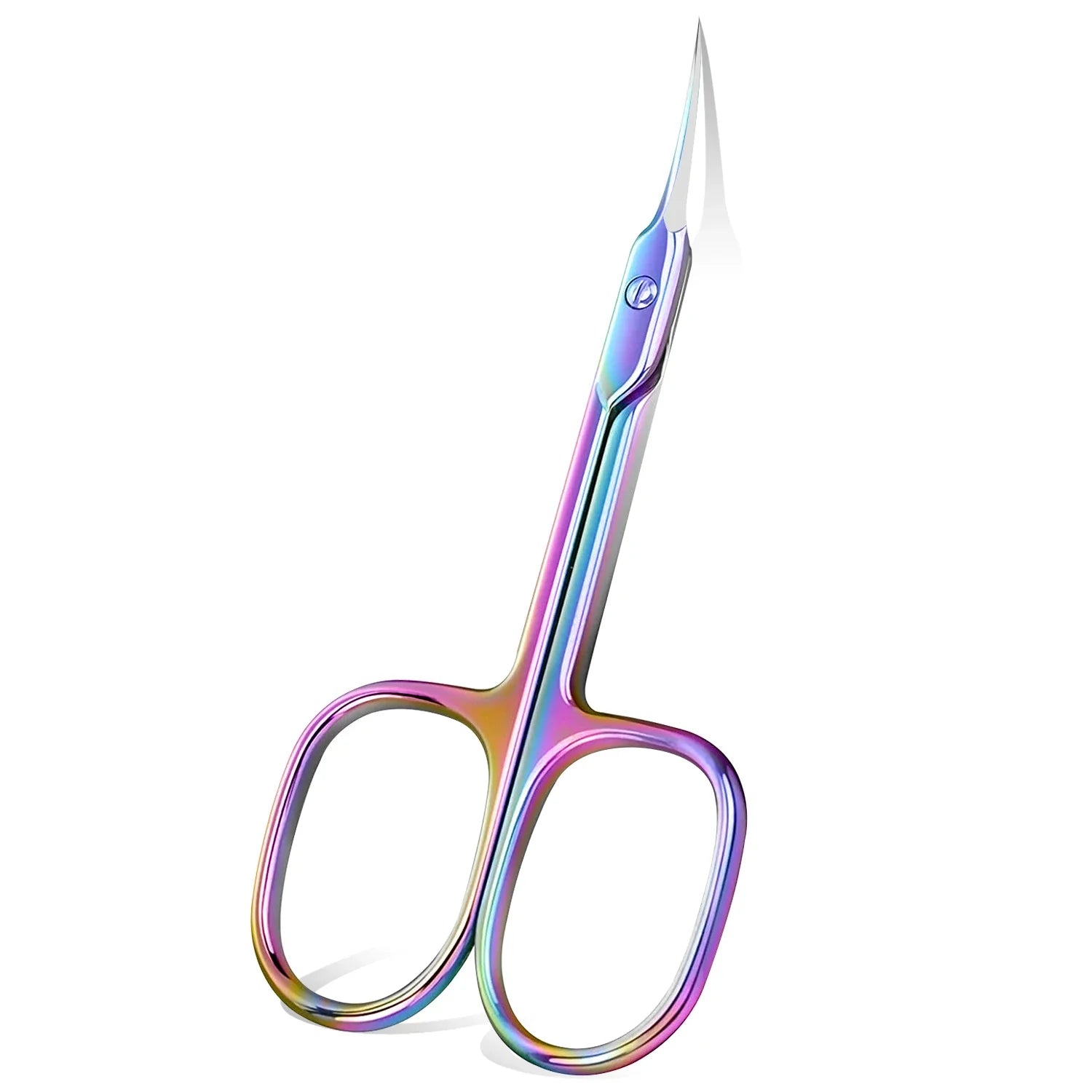 Russian Manicure Scissors Cuticle Regrowth Cut Curved Tip Nail Qme