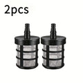 Household Hose Filter, Stainless Steel Washing Machine Water Inlet Screen, Sediment Filter for Sprinklers, Car Washers,Oil Pumps Qme 2pcs