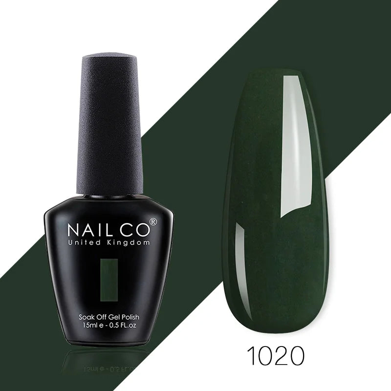 NAILCO 85 Colors Nail Gel UV LED Lacquer Manicure Varnish Hybrid Semi