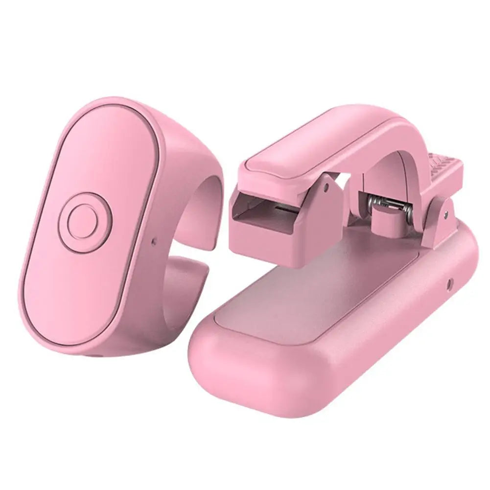 Portable EBook Page Turner For Kindle Page Turner Auto Remote Page Turning Controller Reading Photo Capture Turning Tool Qme pink