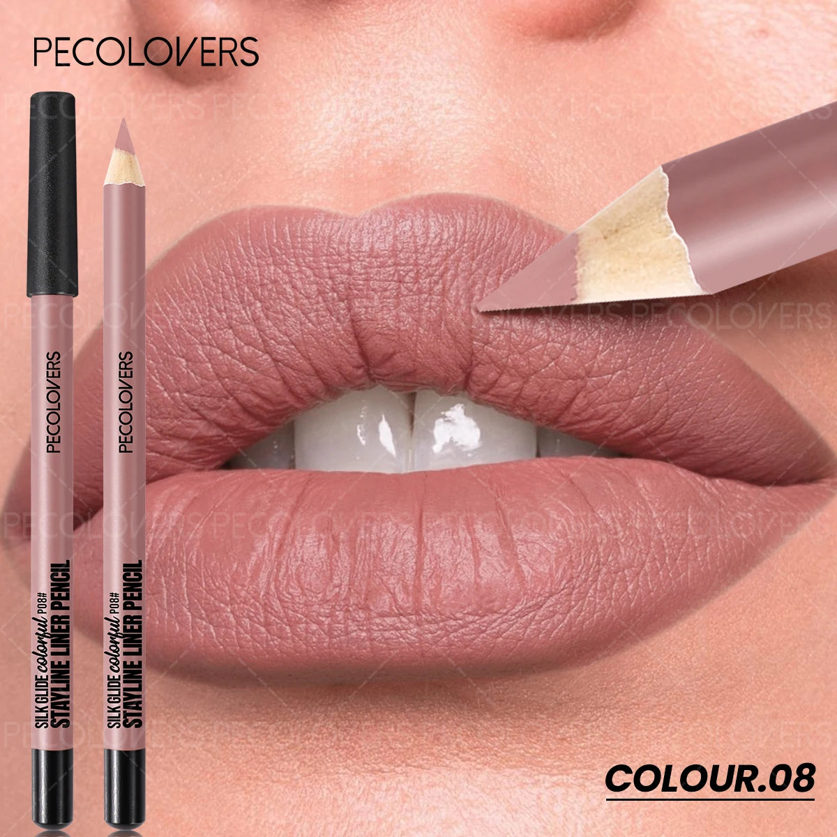 Matte Lipliner Describe Contour Lips Plump Charming Multi Selection Qme 08