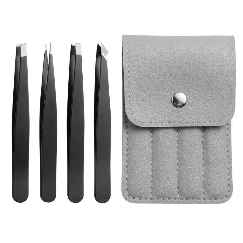 Stainless Steel Eyebrow Tweezers Ultimate Precision Beauty Tools Qme