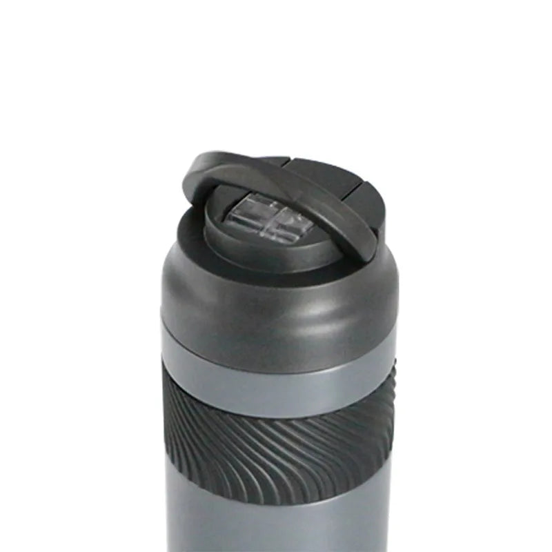 316 Stainless Steel Foldable Handle Flip-top Straw Sports Insulated Qme