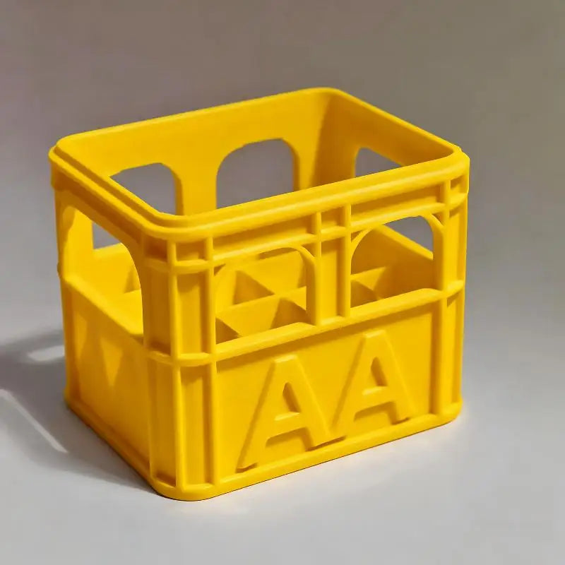 DIY Beer Crate No 5 Aa 7 Aaa 18650 Battery Stackable Storage Basket Qme A2