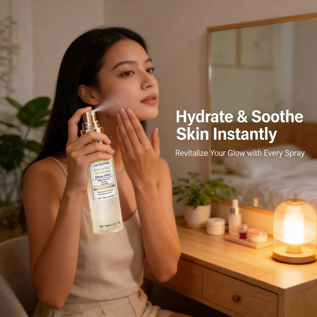 Whitening Essence Spray Even Skin Tone Fade Dark Spot Reduce Fine Qme