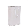Extra Large Foldable Oxford Fabric Storage Bin, Portable Laundry Basket with Handle, Multi-Purpose Home Organizer for Dirty Clot Qme White
