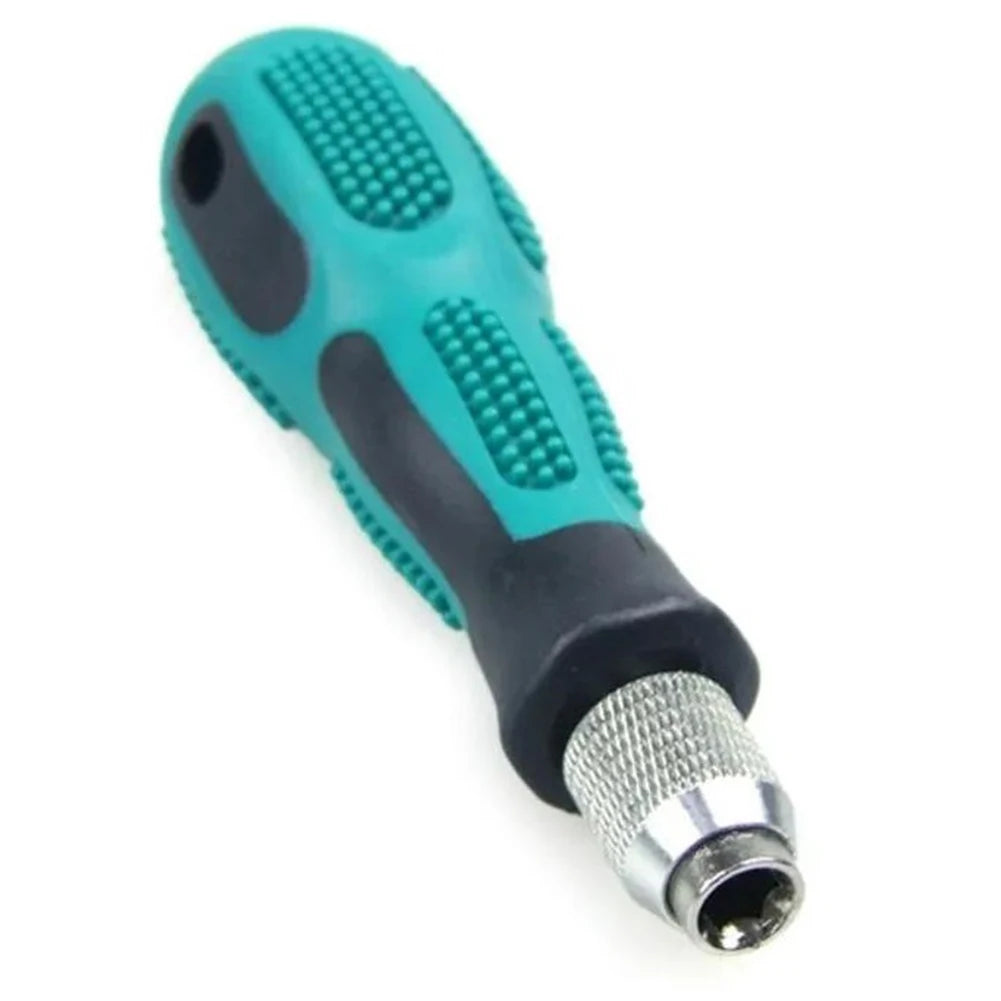 1pc Screwdriver Handle With Self-Locking Non-Slip Screwdriver Bit Holder For Screwdriver Bit Holder Electrician Power Tools Qme