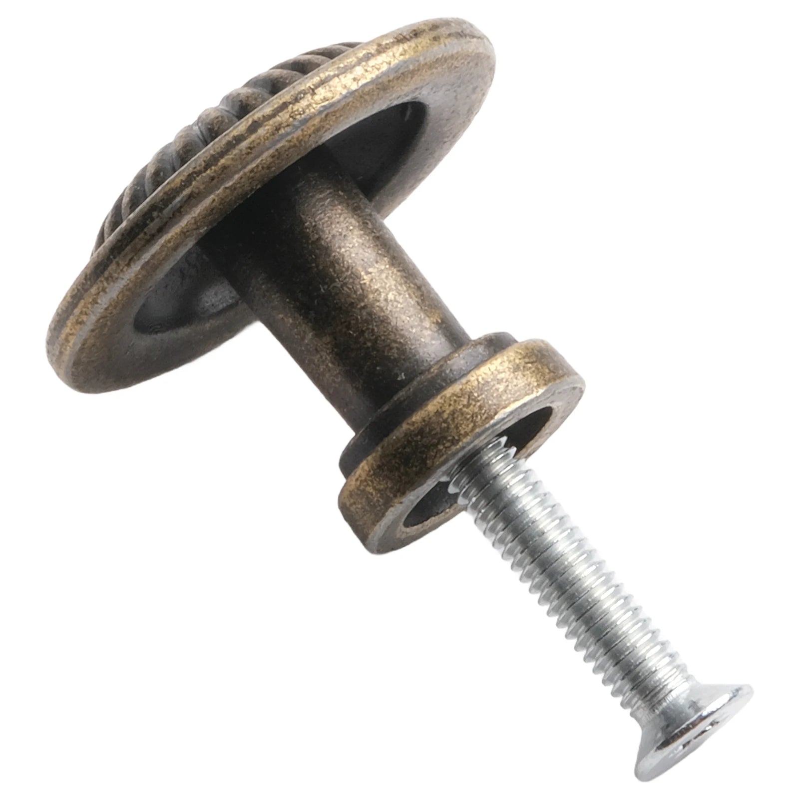 4Pcs Vintage Bronze Cabinet Knobs Set Cupboard Door Pull Knob Zinc Alloy Dresser Knob Furniture Handle Pulls Jewelry Box Knobs Qme