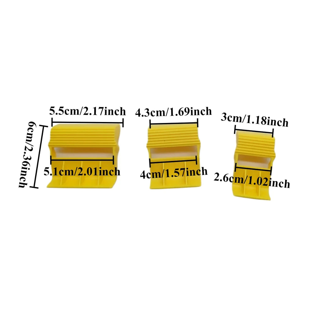 Tape dispenser, tape separator, small tape cutter, and spray paint accessory tape clamps Qme