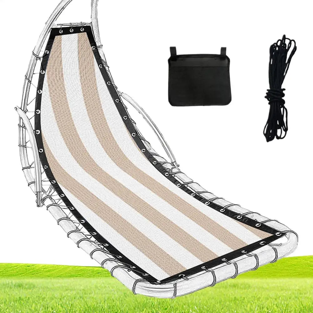 Swinging Chair Seat Cloth Thick Wear-Resistant Chaise Lounger Replacement Fabric For Outdoor Yard Camping Picnic Backyard Lawn Qme Green China Mainland