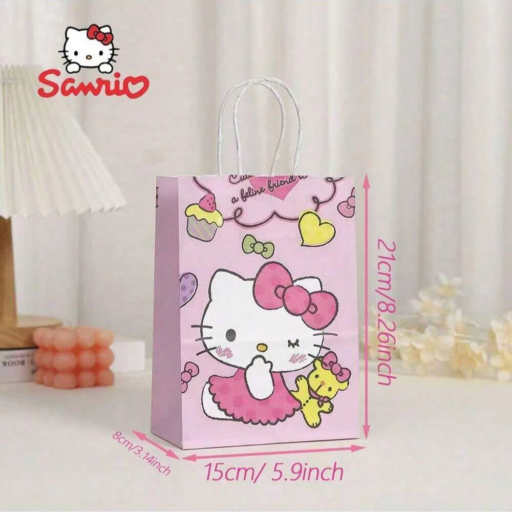 Sanrio Hello Kitty Bags Cute Cartoon Design Extra Large Capacity Qme