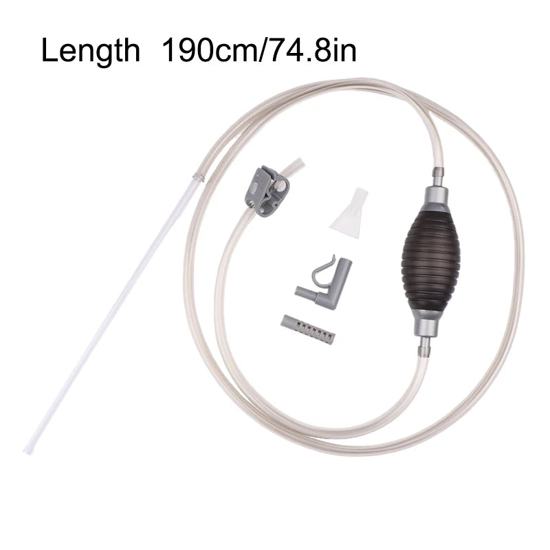 Professional Aquarium Cleaning Tools Manual Water Changer Handheld Qme A1 190cm