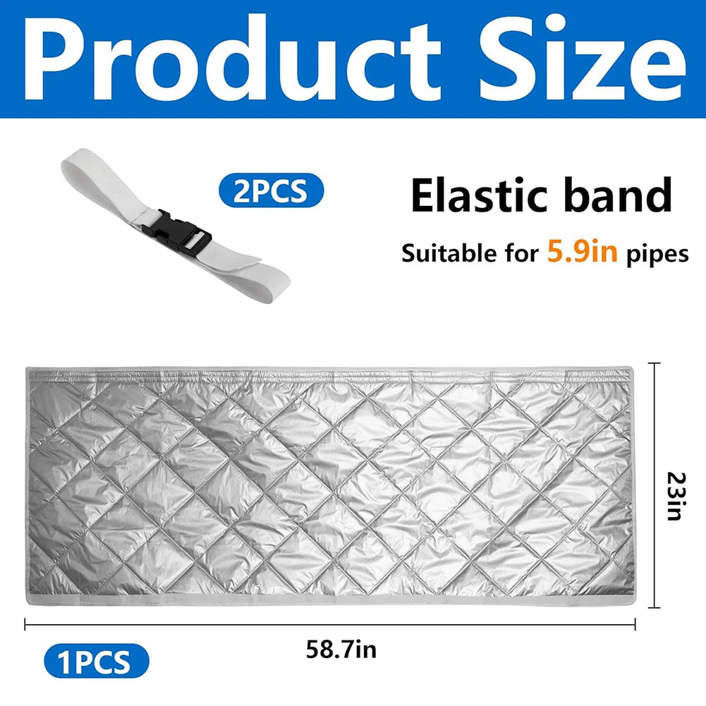 Adjustable Elastic Strap Hose Cover Air Conditioner Portable AC Cover Air Conditioner Hose Cover Accessories Qme