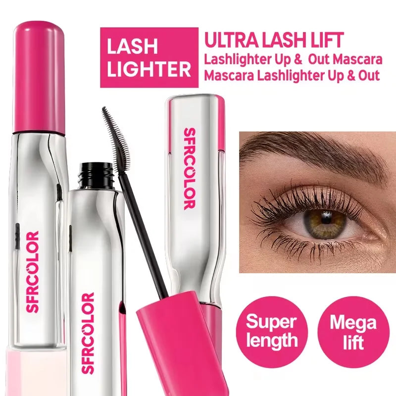 2-in-1 Lash Primer Mascara Volumizing Lengthening Waterproof Qme