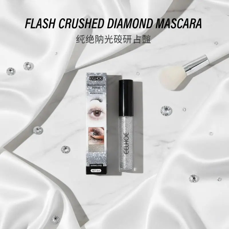 Mascara Waterproof Length Volumizing Long Lasting Sparkle Curl Qme
