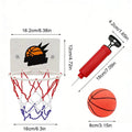 Kids Basketball Hoop Small Suction Cup Game No Drilling Basketball Hoop Games for Kids Boys Girls Exercise Home Classroom Qme A