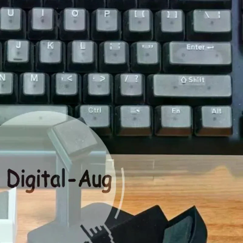 3D Printed Wireless Mouse Stand Durable Non-slip Desktop Monitor Qme