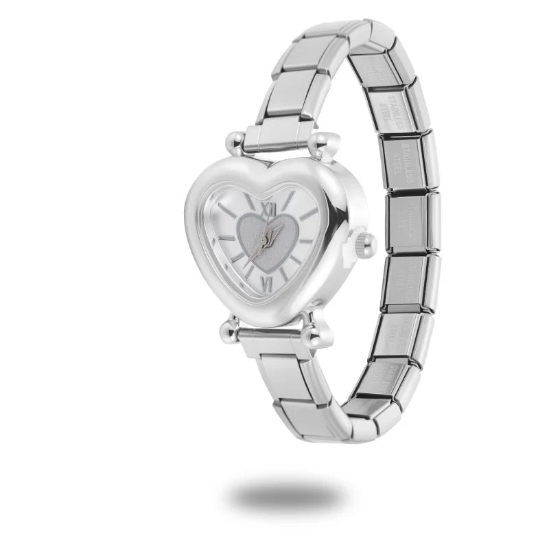 Dropshipping Italian Elastic Charm DIY Width Stainless Butterfly