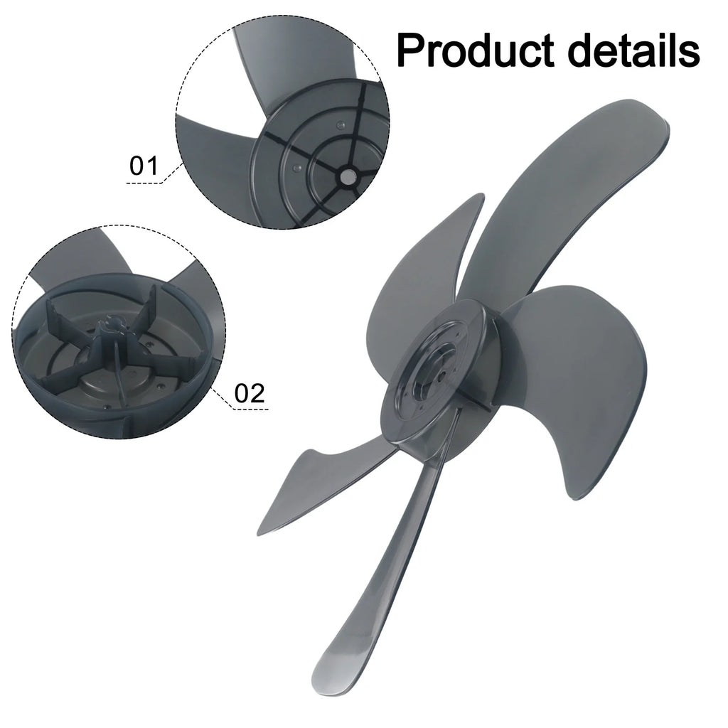 Household Fan Blade Five Leaves Nut Cover Fit Pedestal Accessories Qme