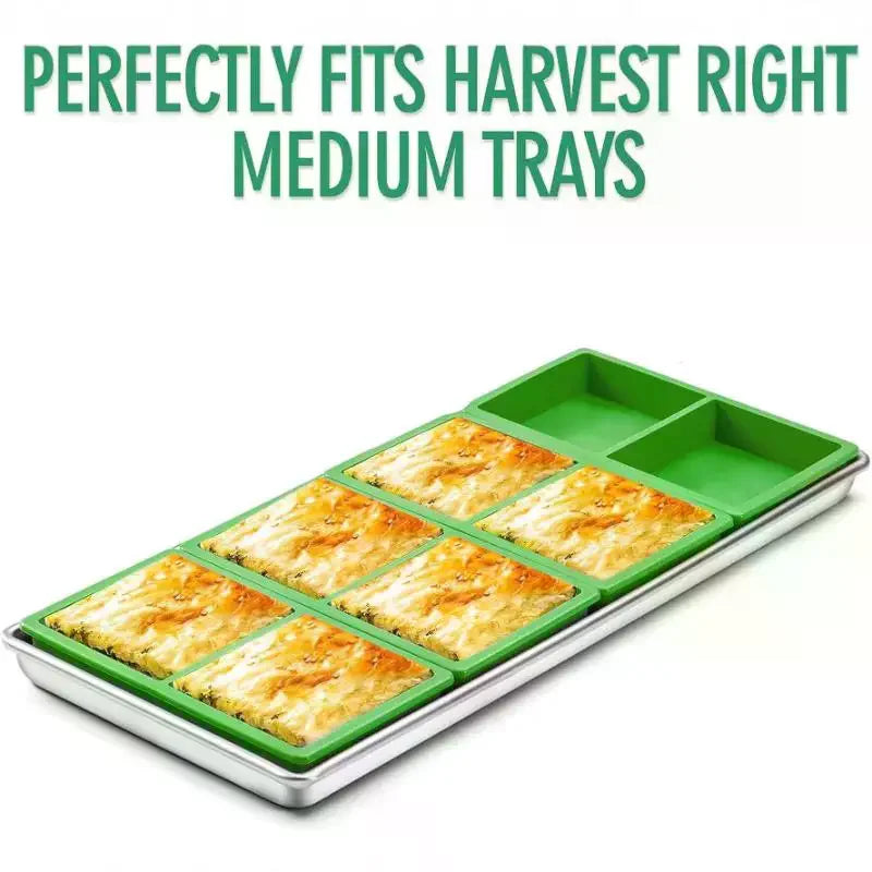 Silicone Tray Dividers Silicone Food Molds For Freeze Dryer Accessories Stackable Kitchen Baking Supplies Qme