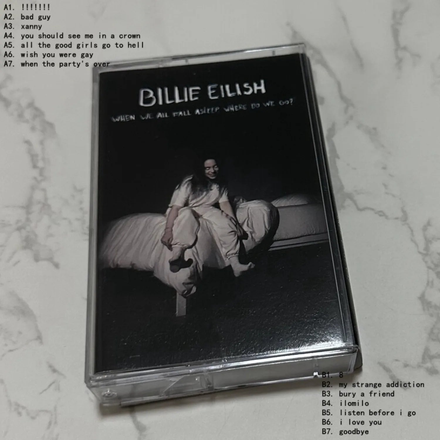 New-Generation Pop Aesthetic Milestone 4-Album Complete Cassette Set,Set or Single Available，From Debut EP To Latest Work Qme black