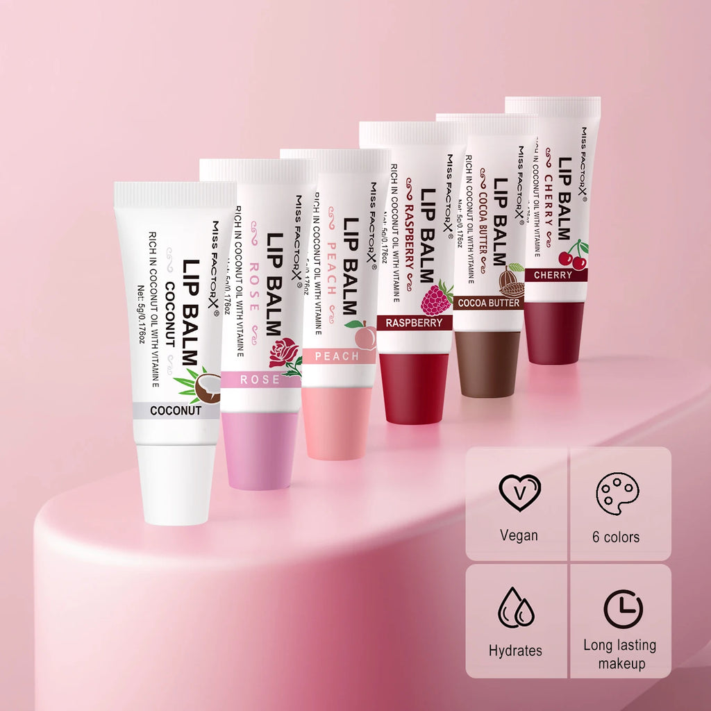30-piece MISS FACTORX Hyaluronic Acid and Collagen Infused Lipstick - Deep Moisturizing, Long-lasting Lip Color, the perfect gif Qme