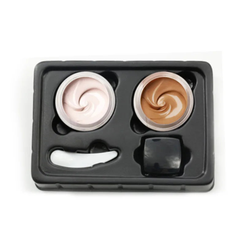 Two-color Tattoo Concealer Waterproof Sweat-proof Cover Birthmarks Qme A