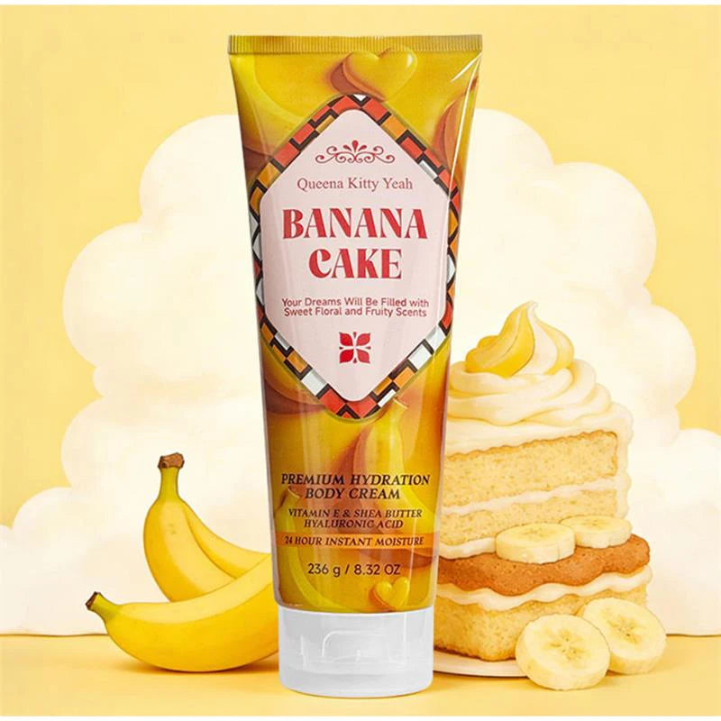 Fruit-scented Moisturizing Body Lotion Deeply Nourishes Improves Qme Banana Cake