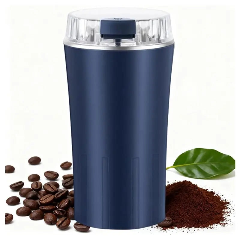 A02F-Electric 300W Coffee Grinder,With Stainless Steel Blades, One Touch Operation For Spices-Mills Home Use-EU PLUG Qme Default Title