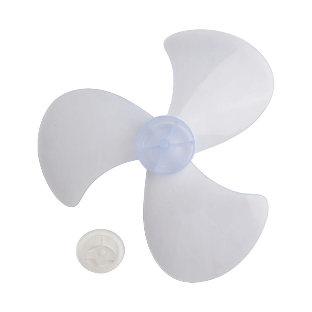 3 Leaves Plastic Fan Blade Electric Fan Accessories Household Fan Blade For Standing Pedestal Fan Suitable For 16 Inch/400mm Fan Qme