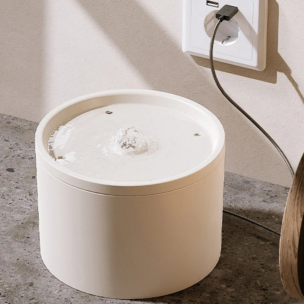Water Dispenser Cat Automatic Water Dispenser, Pet Ceramic Bowl, Dog Bowl Water Dispenser, Circulation And Flow Qme