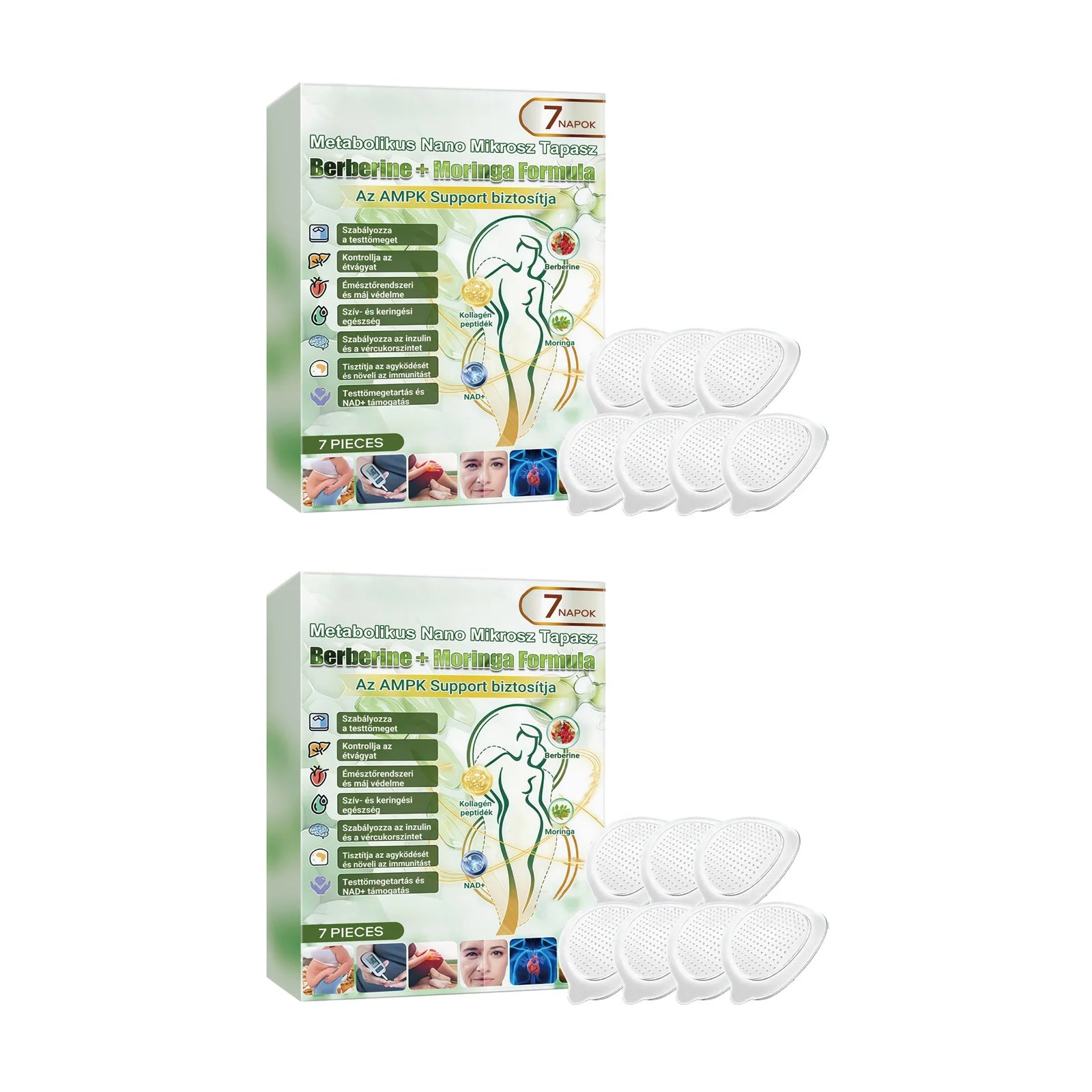 Advanced Nano Microneedle Patch For Body Skin External Application Care Sticker Breathable Daily Use Firming Skin Adhesion≤0.3mm Qme 14pcs Boxed