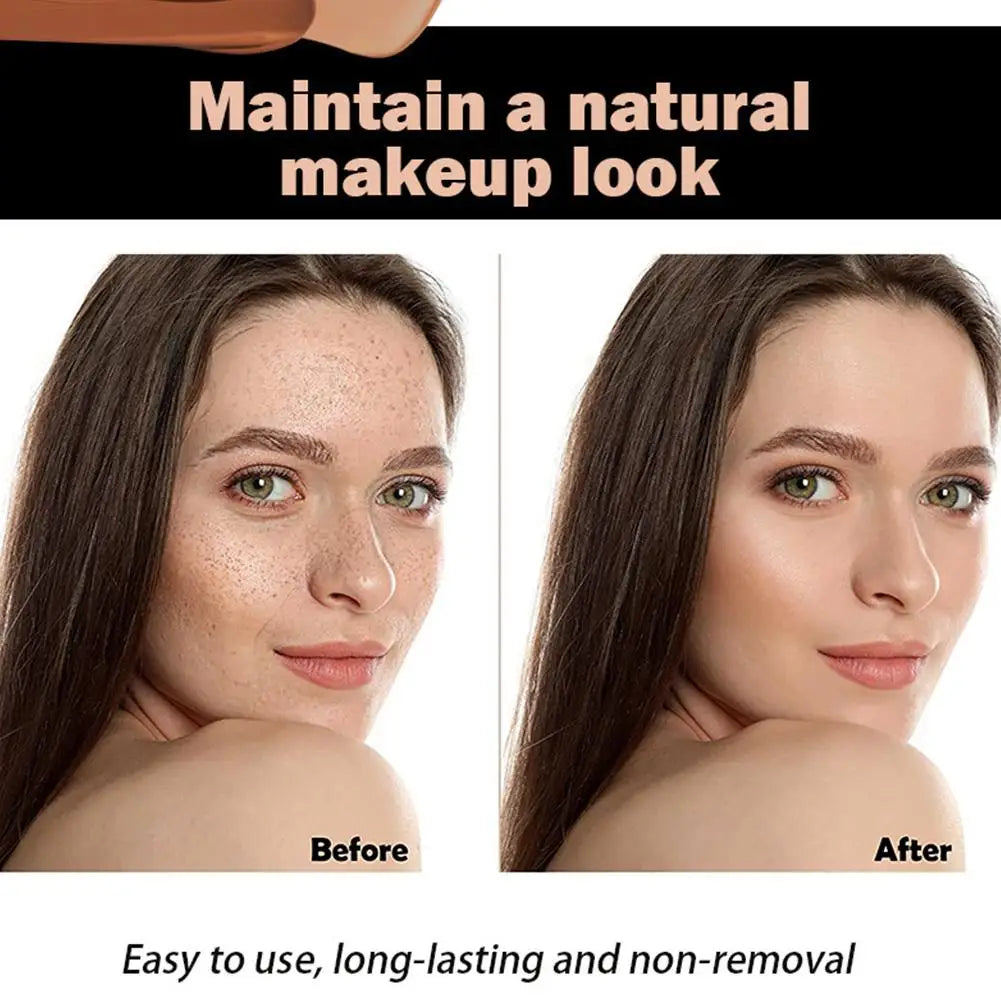 Hose Liquid Foundation Matte Nude Makeup Facial Highlight Concealer Qme