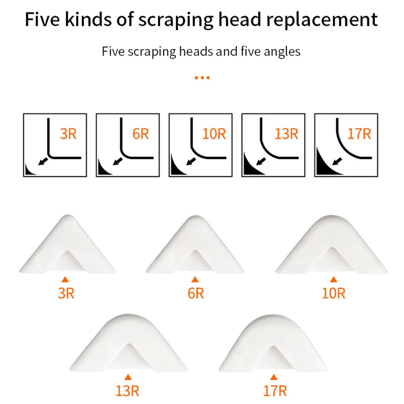 Multi-functional Special Glue Beauty Seam Scraper Burr Trimming Qme