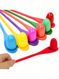 Egg Spoon Racing Game Wooden Balance Relay Race Easter Hunt Qme 6 set