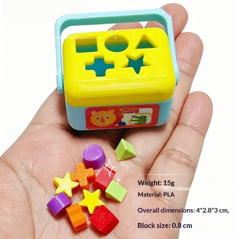 Doll House Nursery Decoration Photography Prop Miniature Shape Qme one size